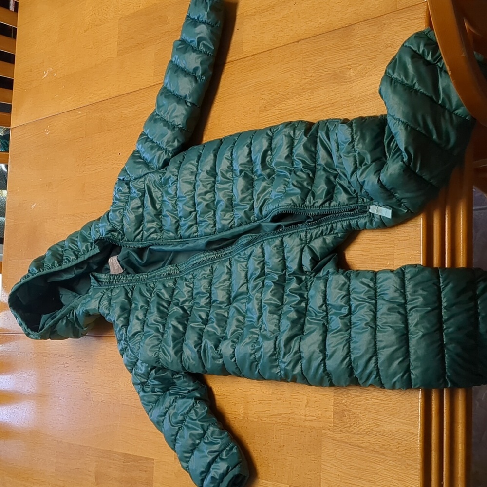 Primary Baby Snowsuit/Puffer Suit 18-24 Months Green Waterproof